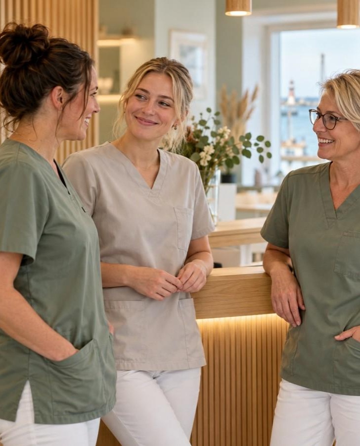 Visualisierung eines Teams von ECHT. Zahnmedizin im Austausch
